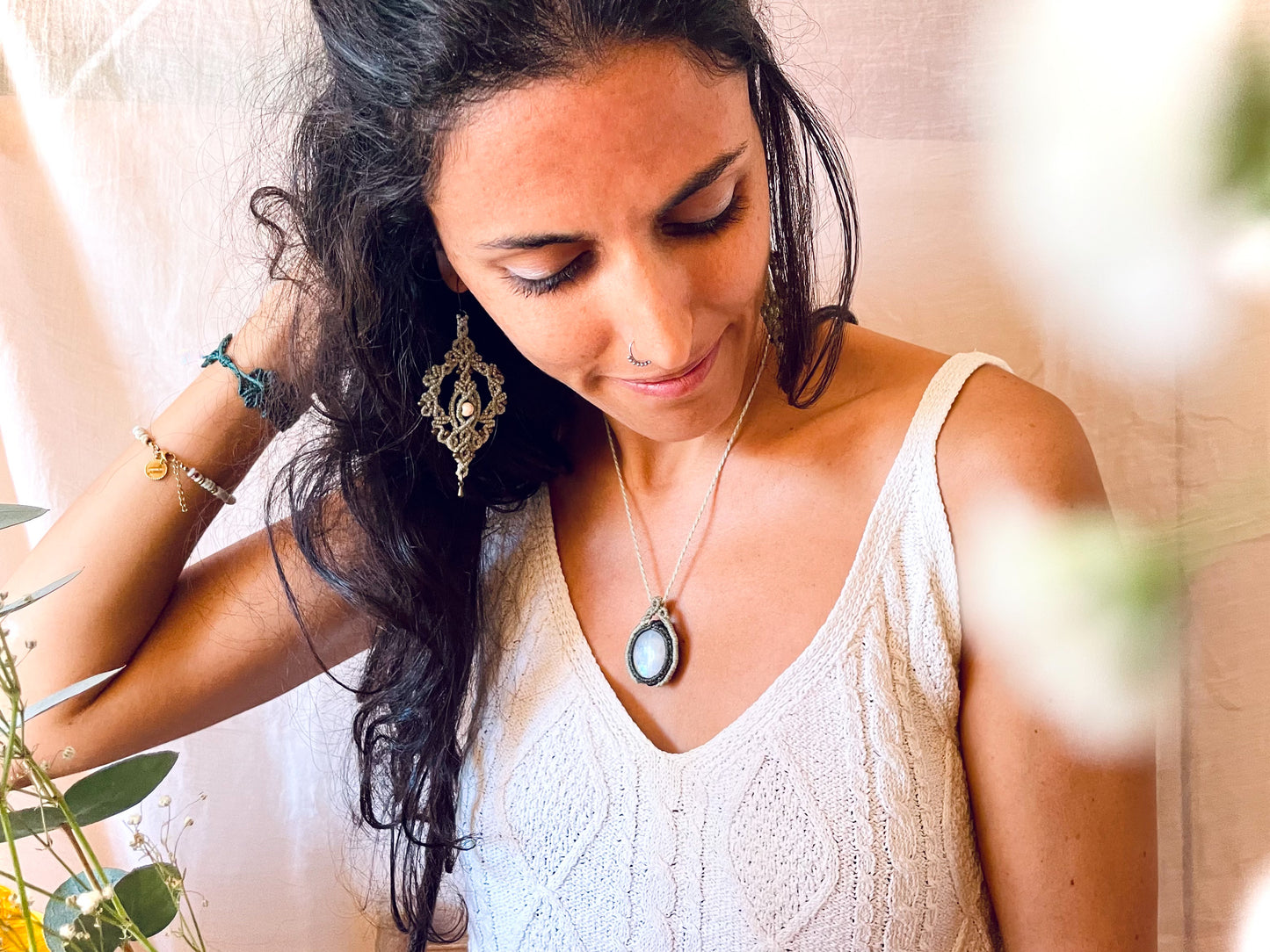 Pendientes de colores