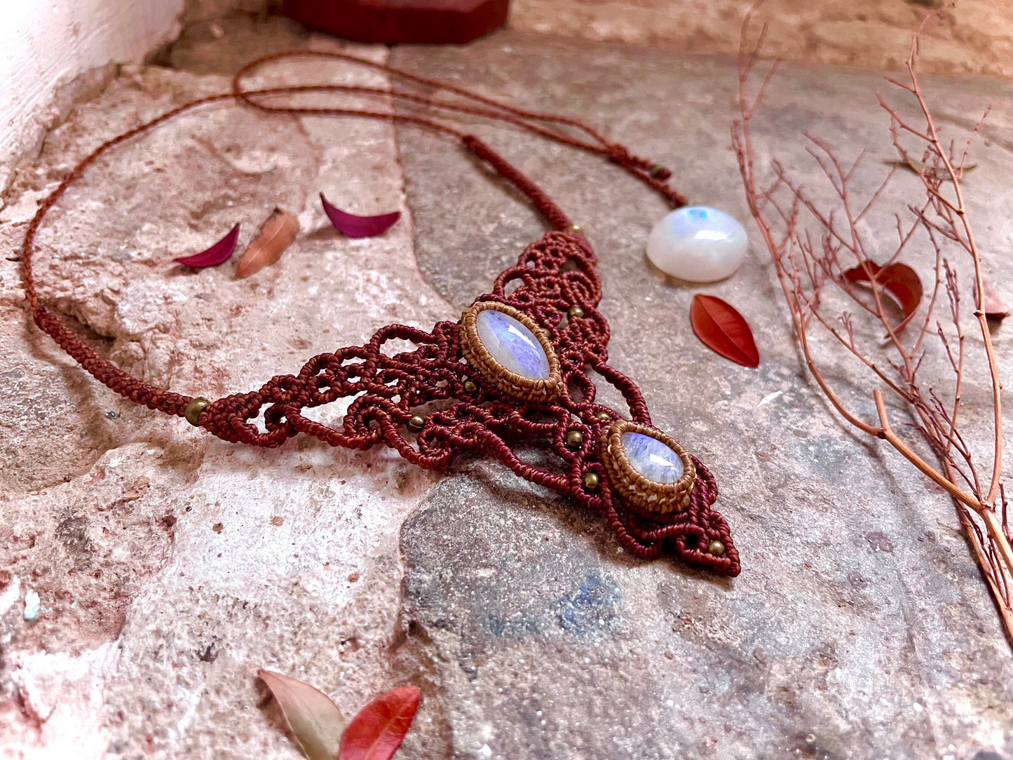 Collar de Piedra de Luna