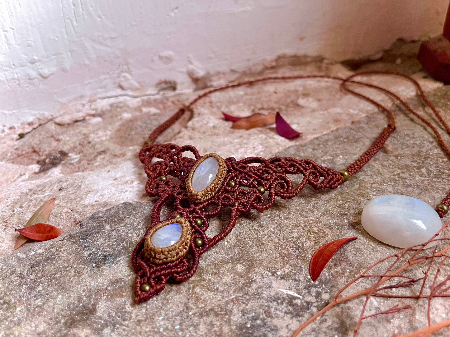 Collar de Piedra de Luna