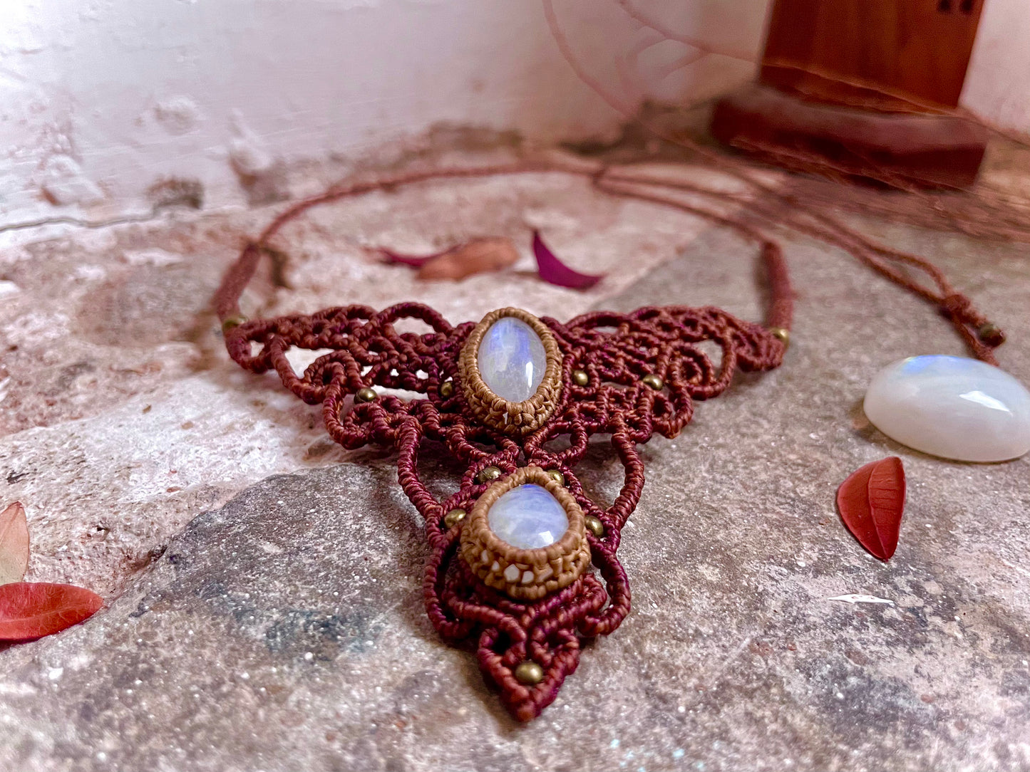 Collar de Piedra de Luna