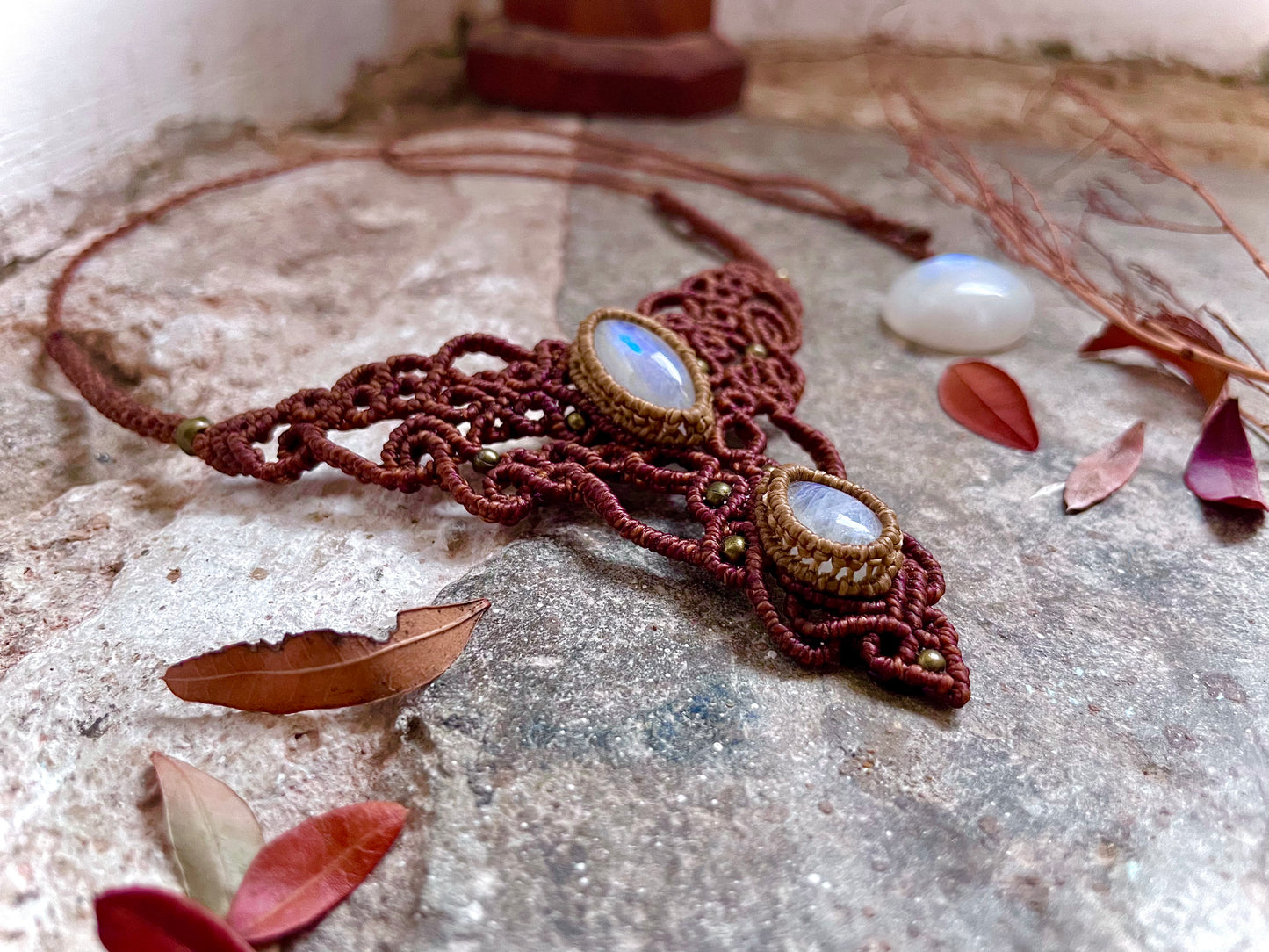 Collar de Piedra de Luna