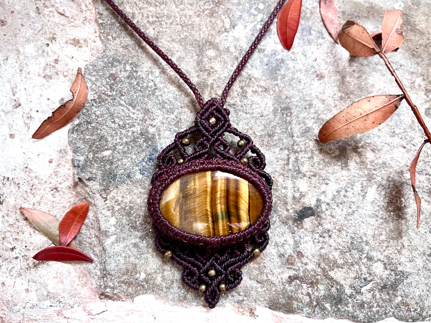 Colgante de Ojo de Tigre