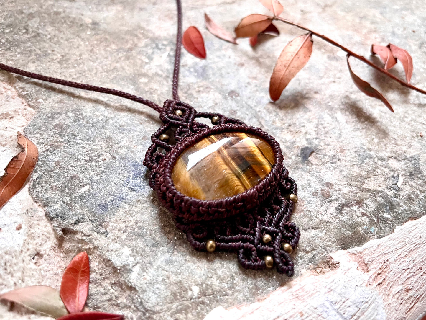 Colgante de Ojo de Tigre