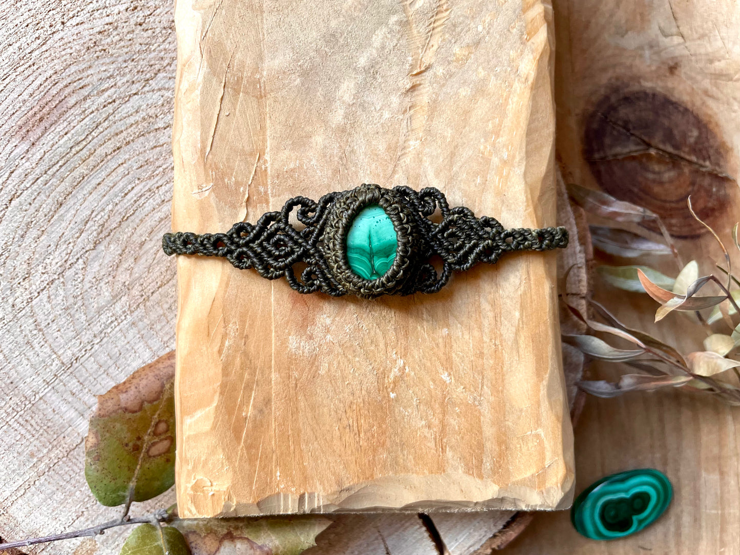 Pulsera de Malaquita