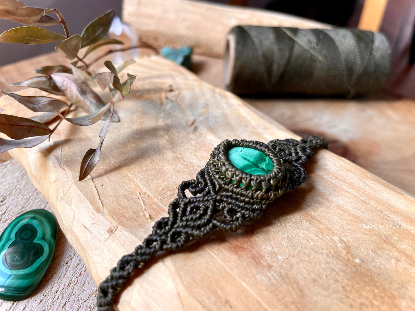 Pulsera de Malaquita