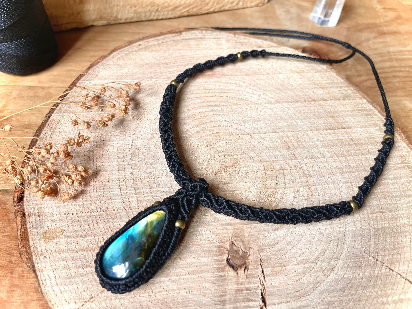 Collar de Labradorita