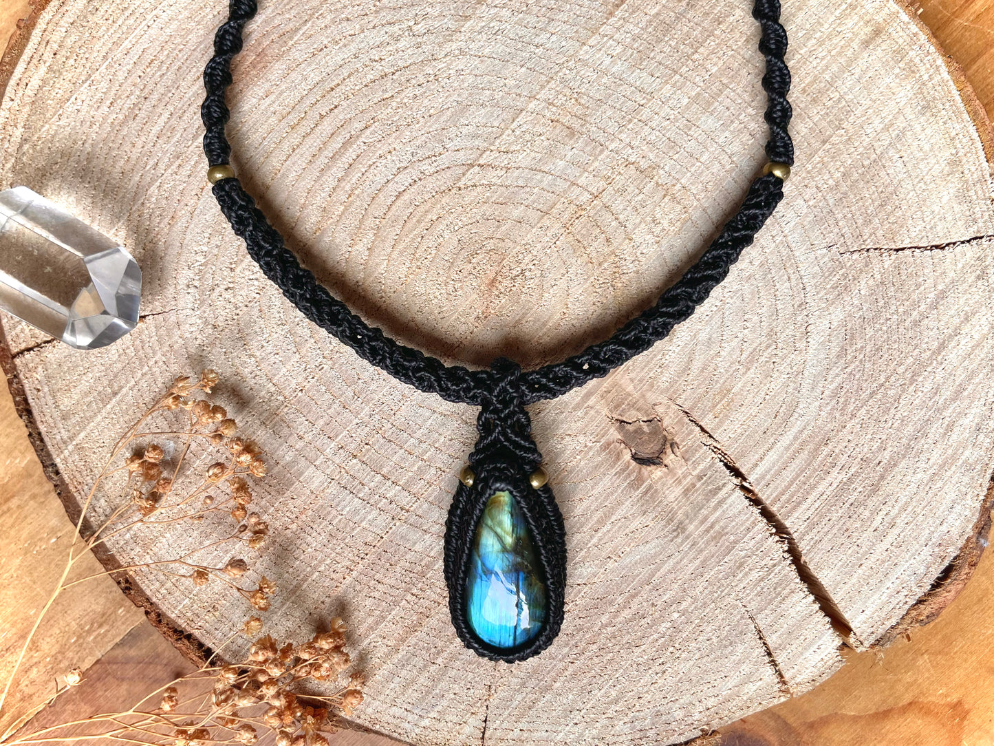 Collar de Labradorita