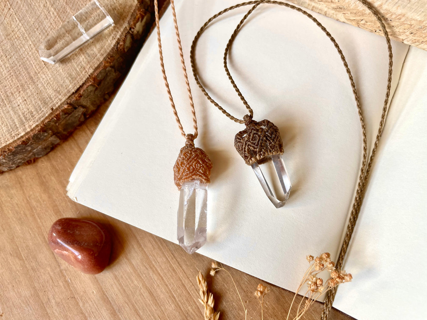 Puntas de Cuarzo Transparente