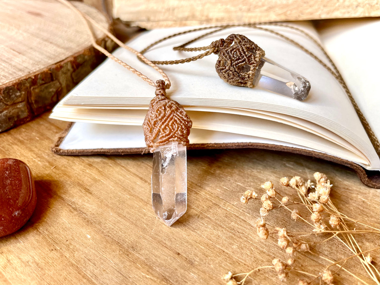 Puntas de Cuarzo Transparente