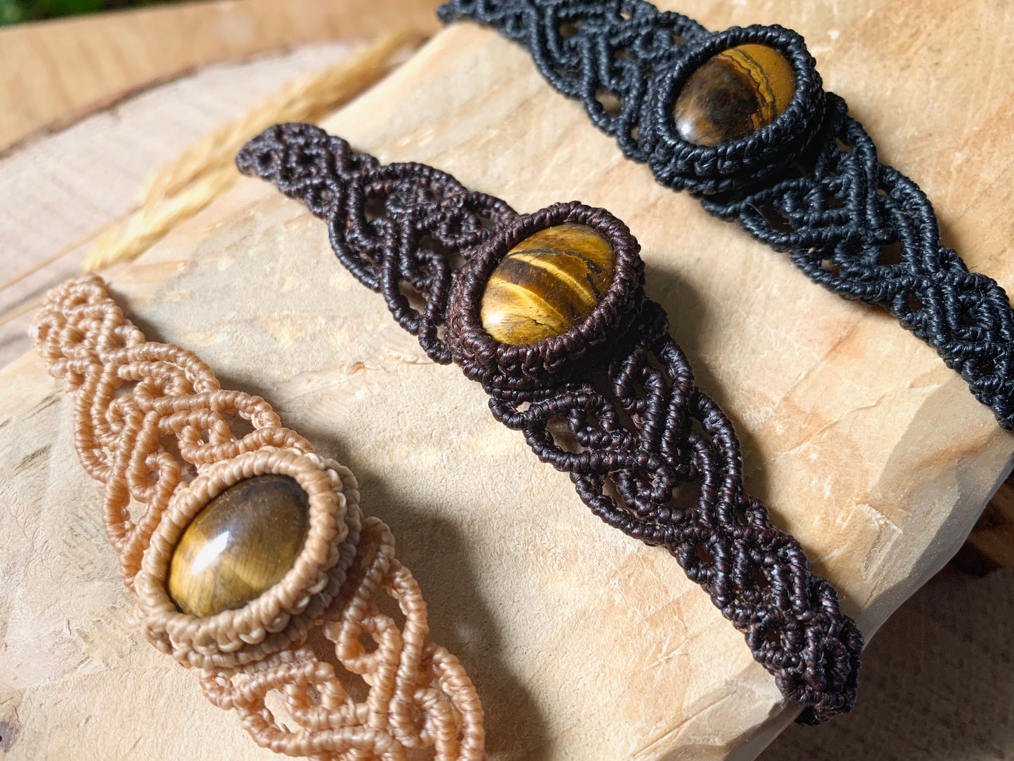 Pulsera ojo de tigre