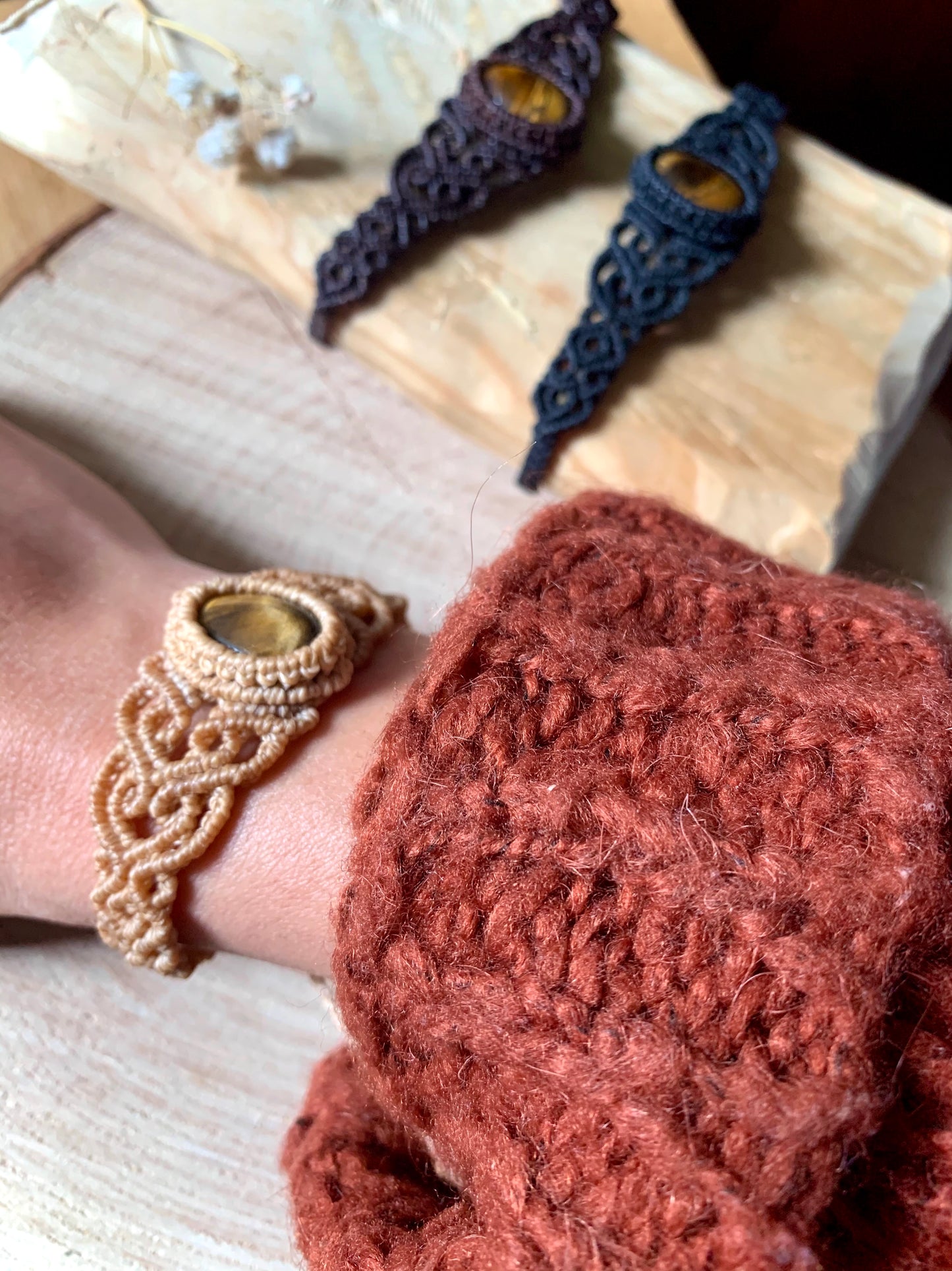 Pulsera ojo de tigre