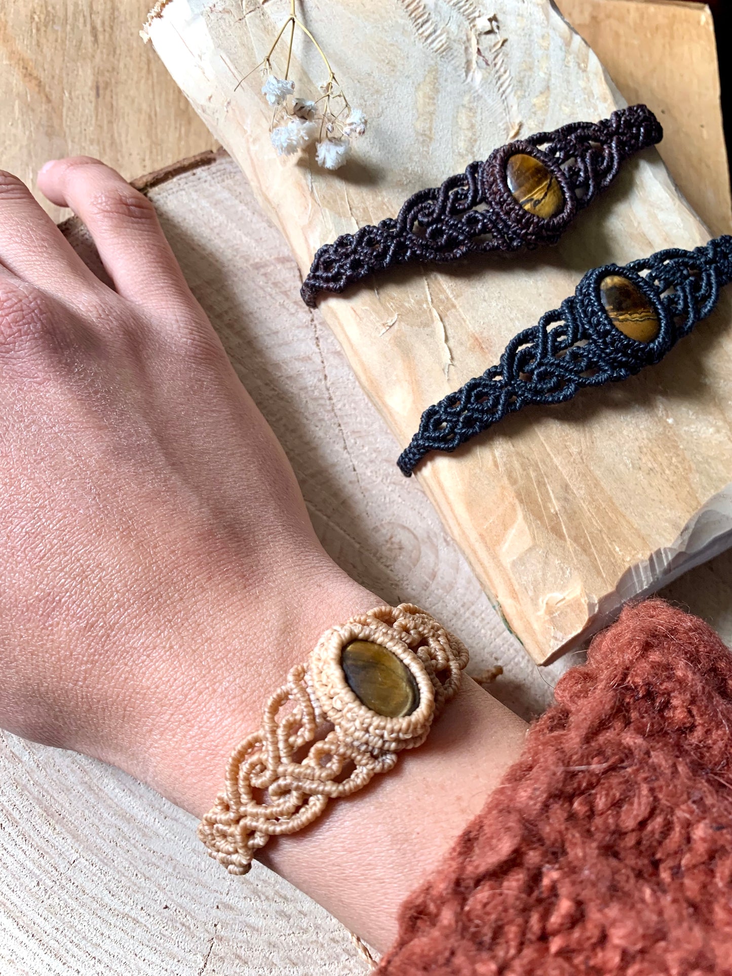 Pulsera ojo de tigre