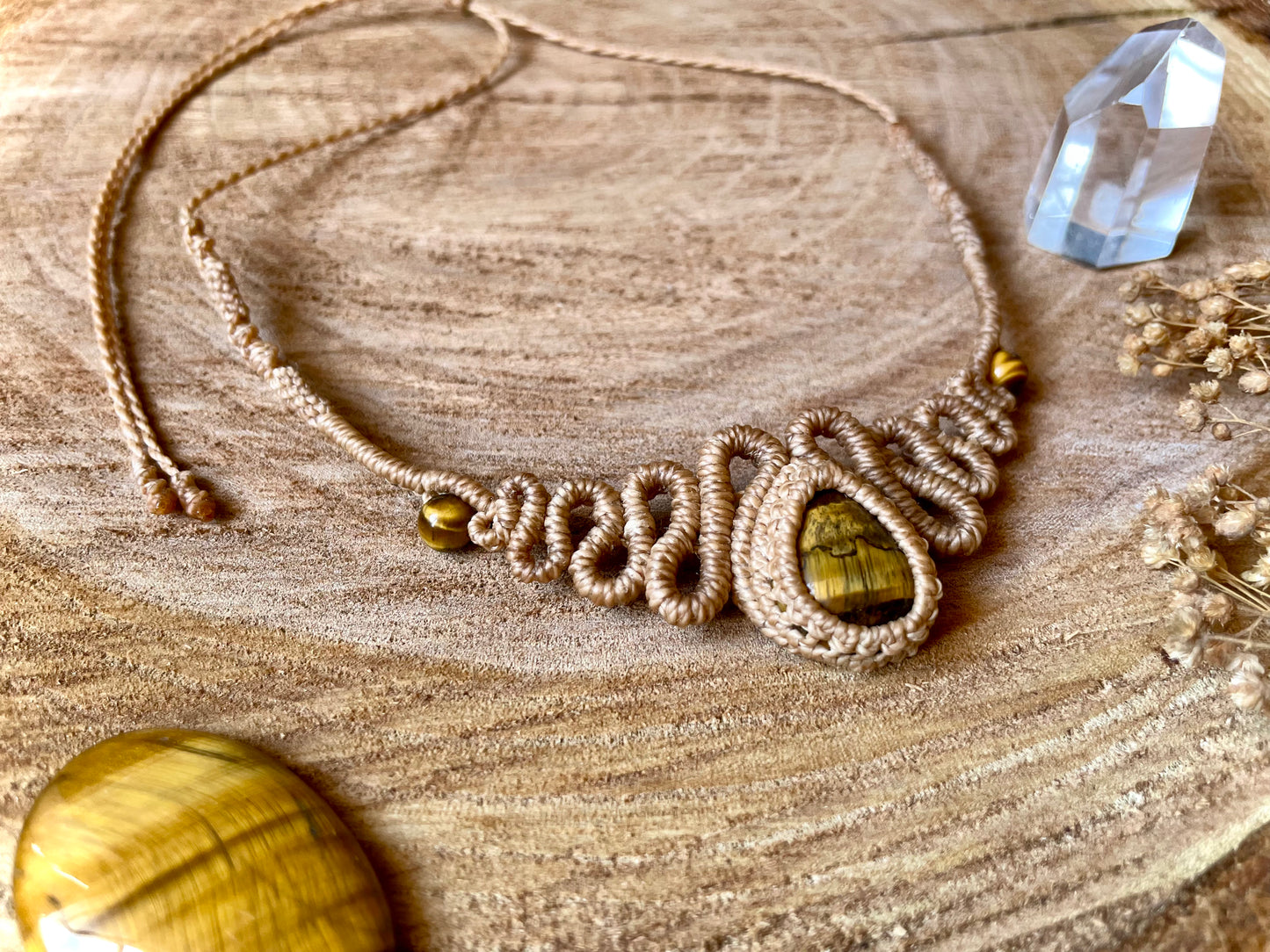 Collares de ojo de tigre