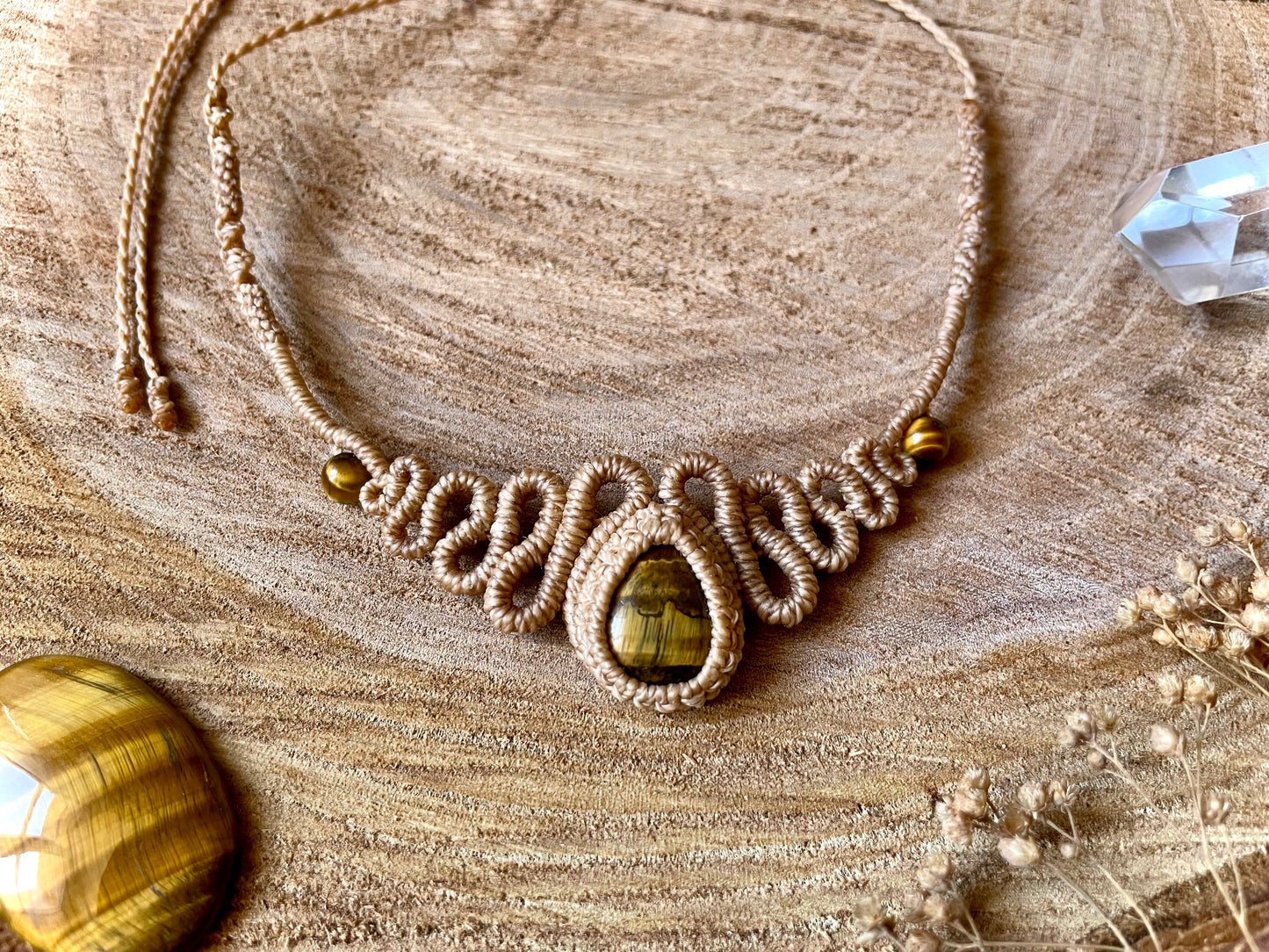 Collares de ojo de tigre