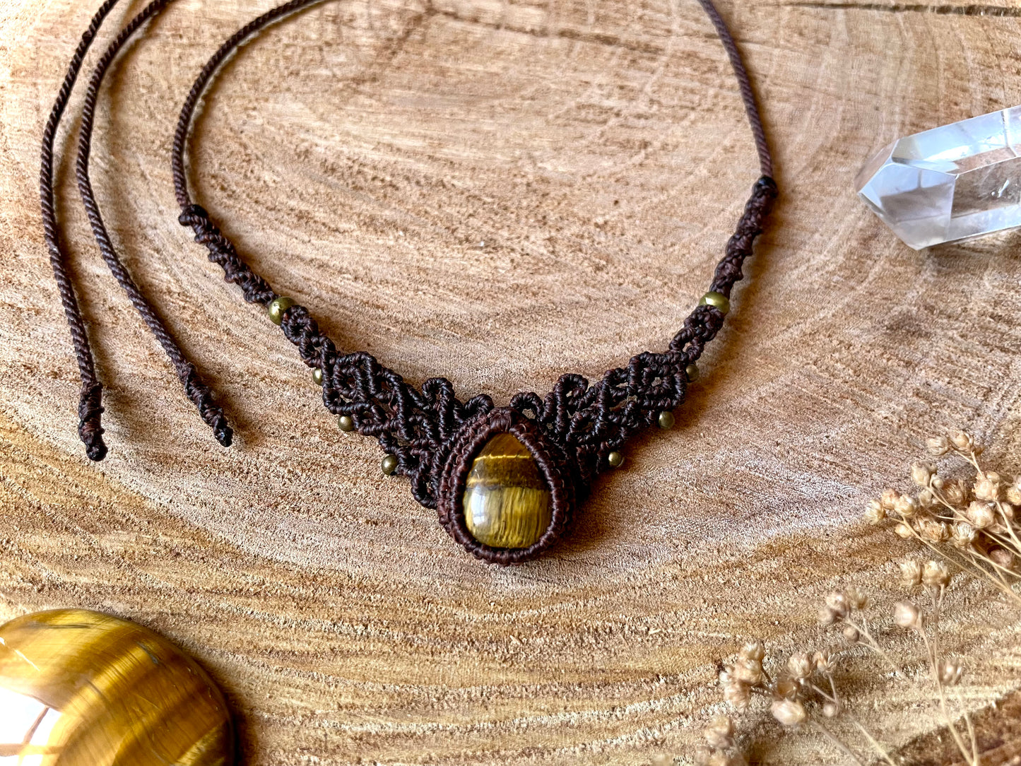 Collares de ojo de tigre