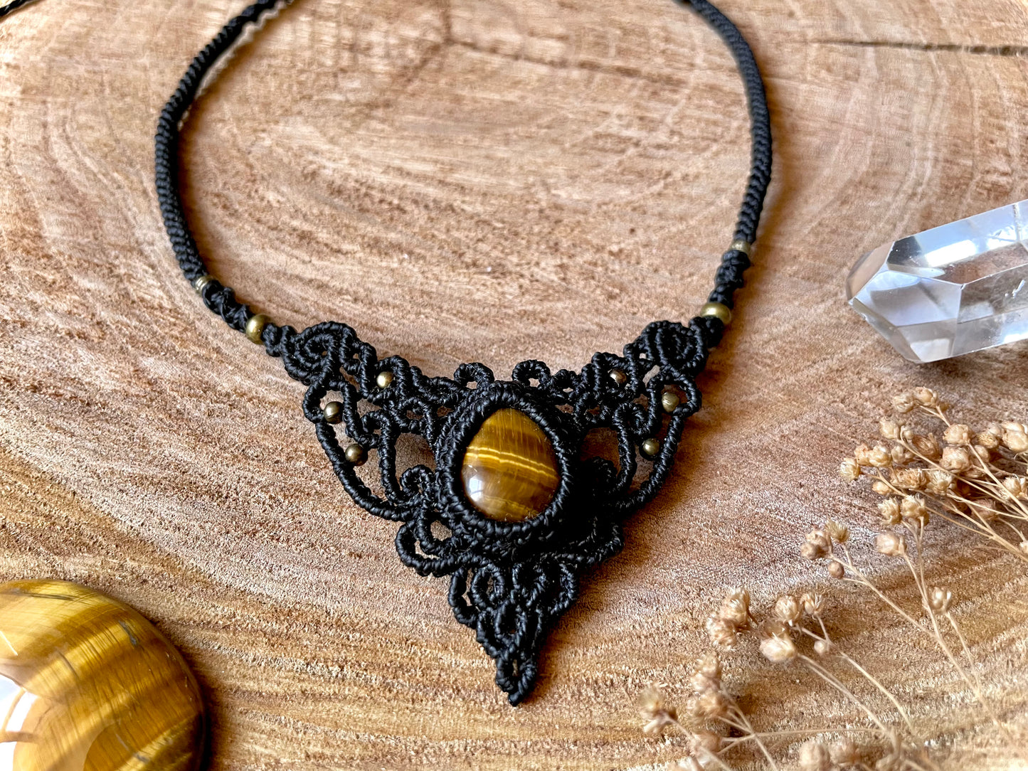 Collares de ojo de tigre