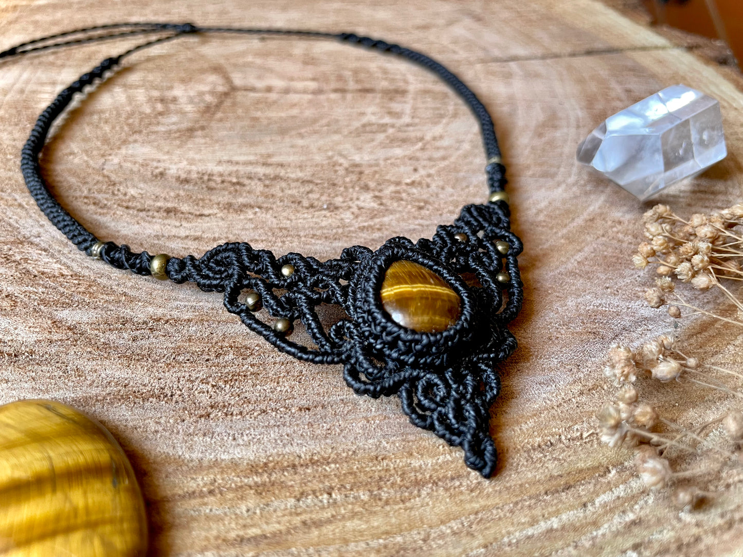 Collares de ojo de tigre