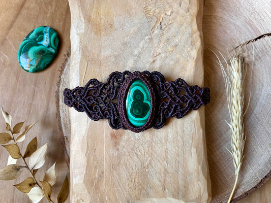 Brazalete de malaquita
