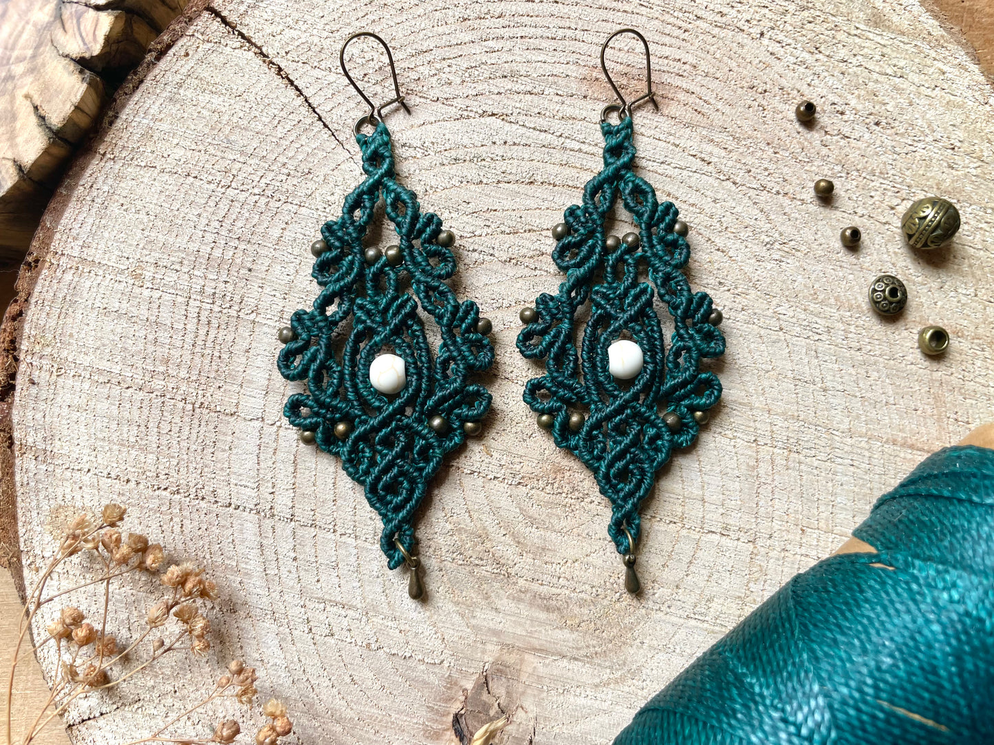 Pendientes de colores