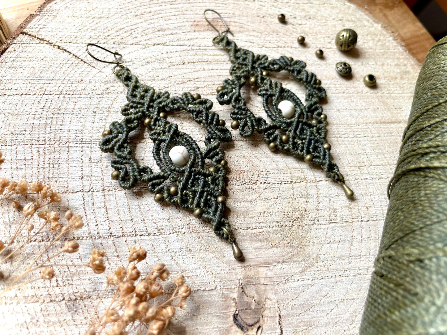 Pendientes de colores