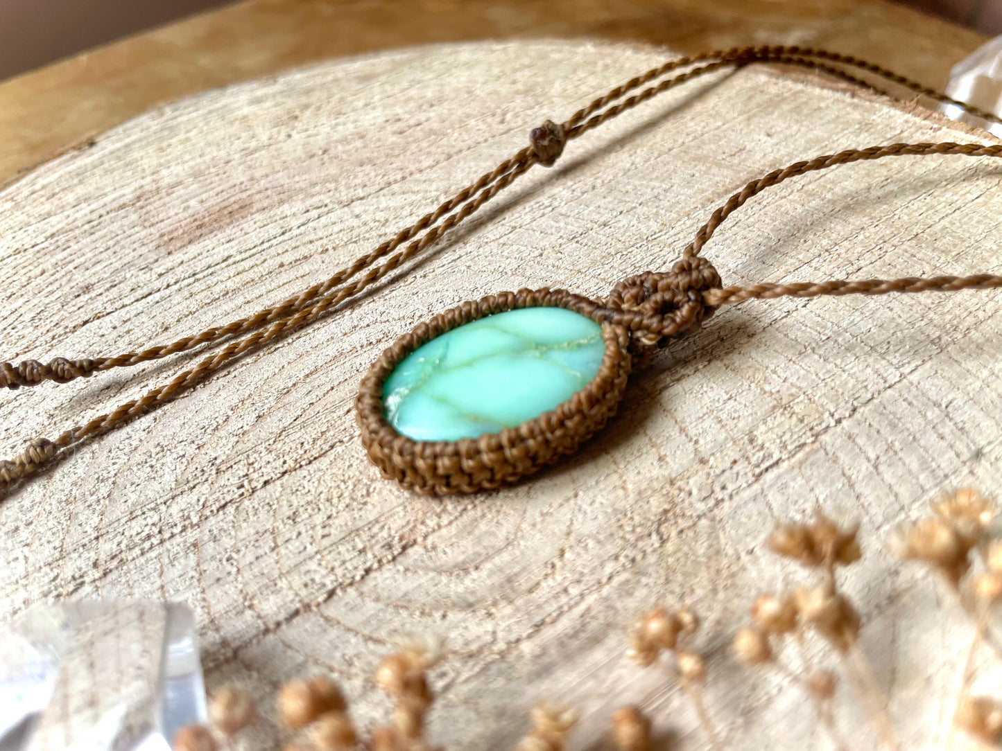 Colgante con crisopasa