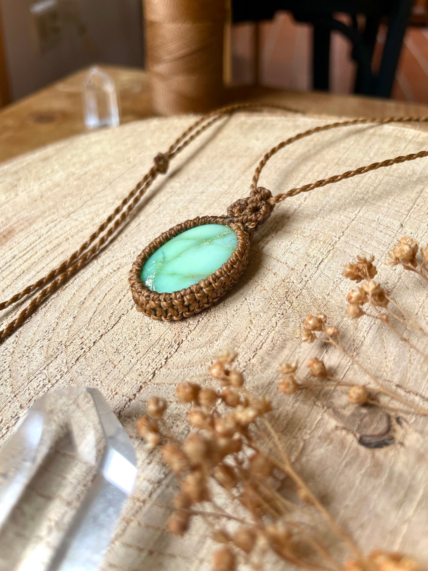 Colgante con crisopasa