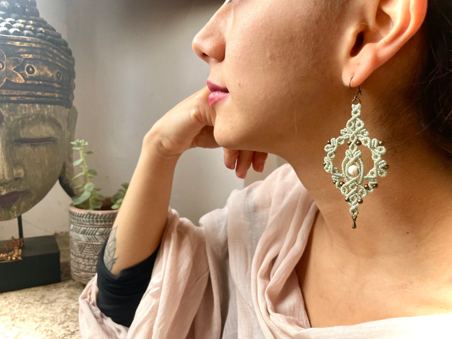 Pendientes de colores