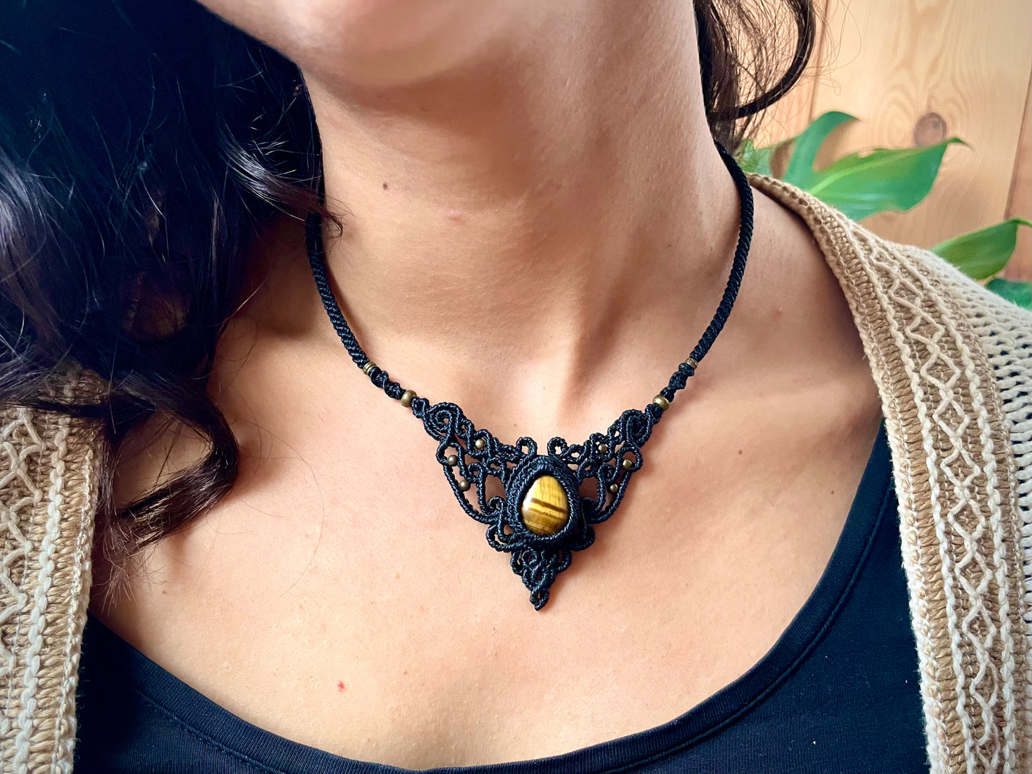 Collares de ojo de tigre