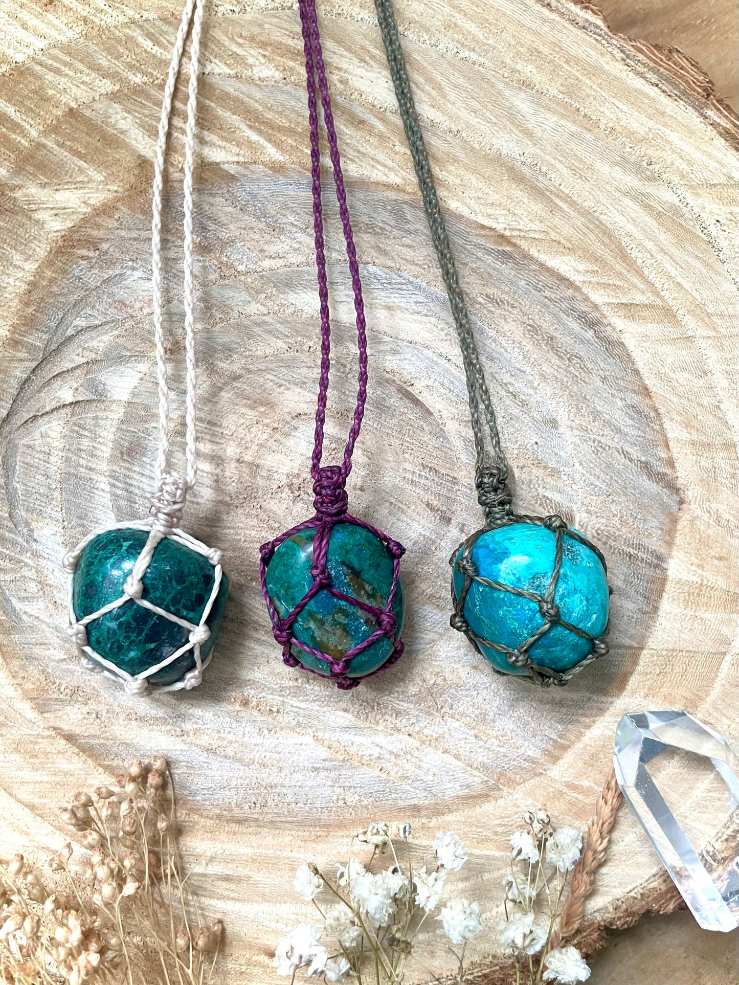 Péndulos de turquesa peruana
