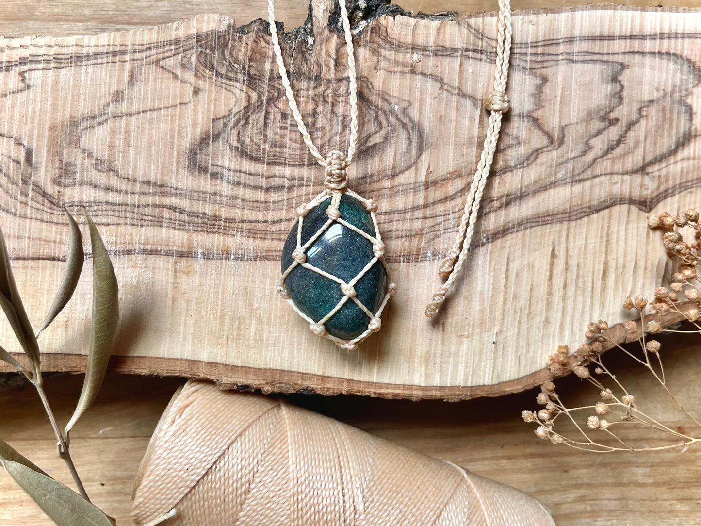 Péndulos de Ágata Musgo