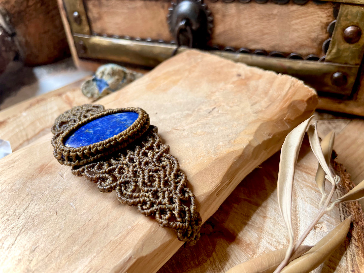 Brazalete de lapislázuli