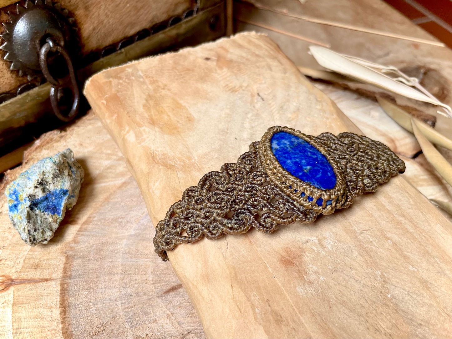 Brazalete de lapislázuli