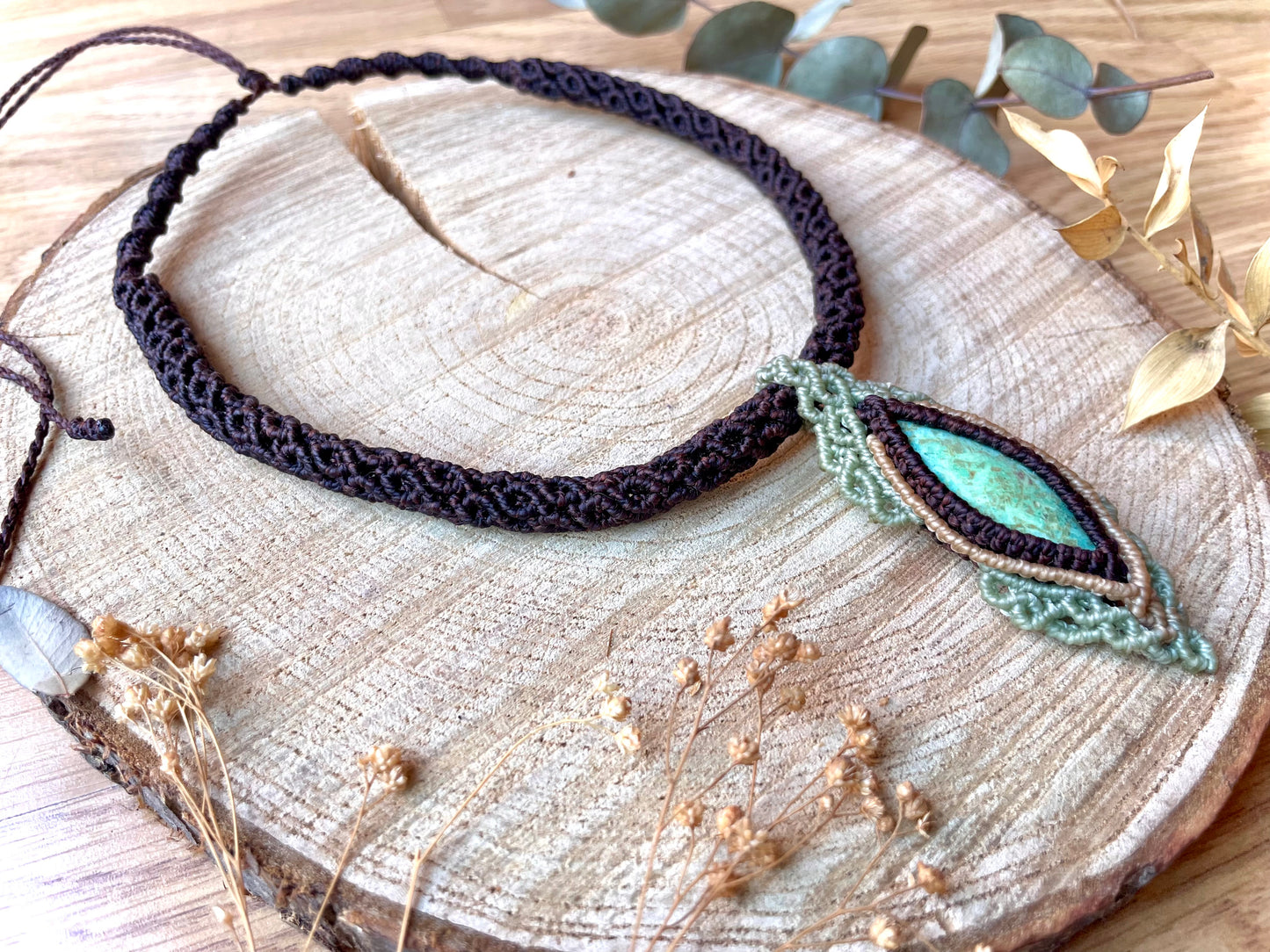 Collar 'Feminidad' con turquesa americana