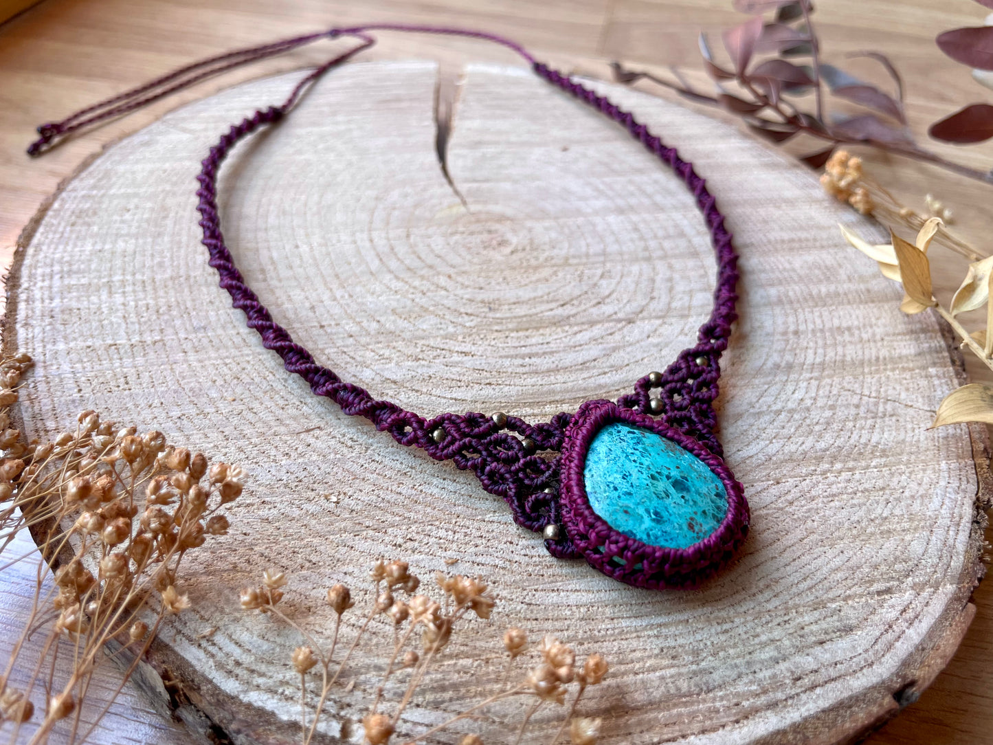 Collares gargantilla con crisocola