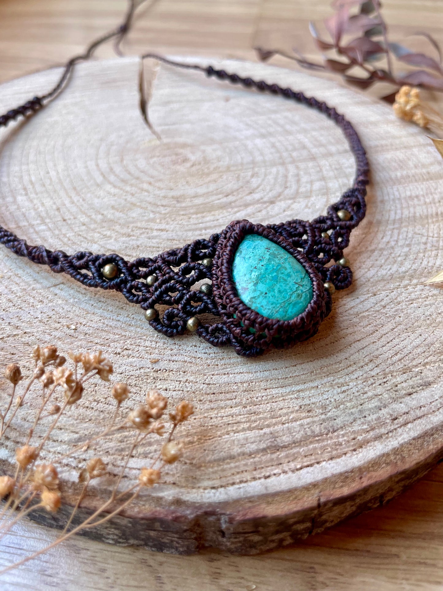 Collares gargantilla con crisocola