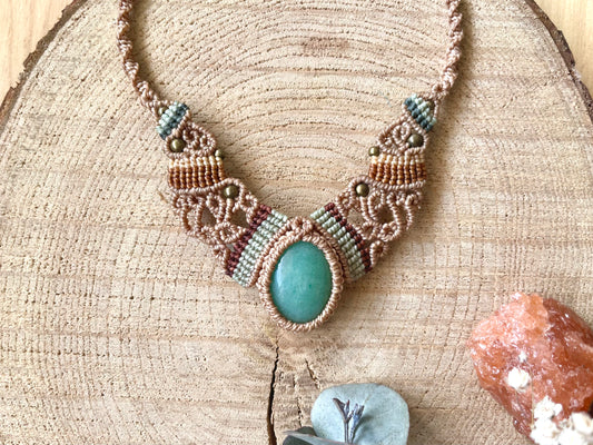 Collar Gargantilla con Aventurina