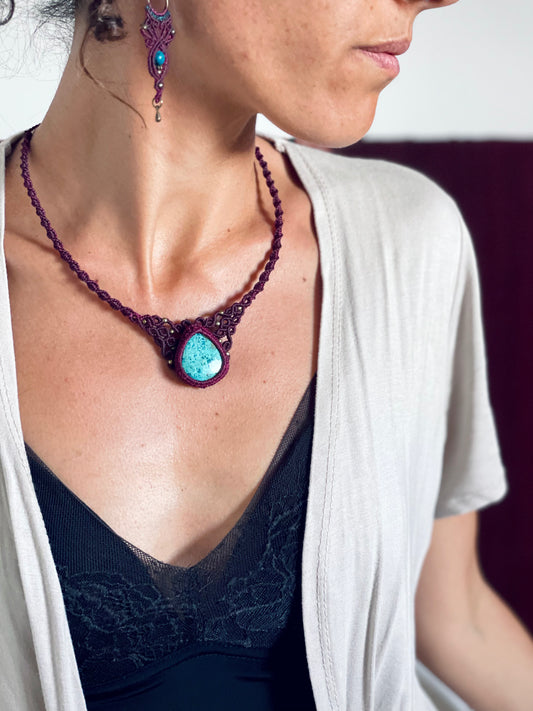 Collares gargantilla con crisocola