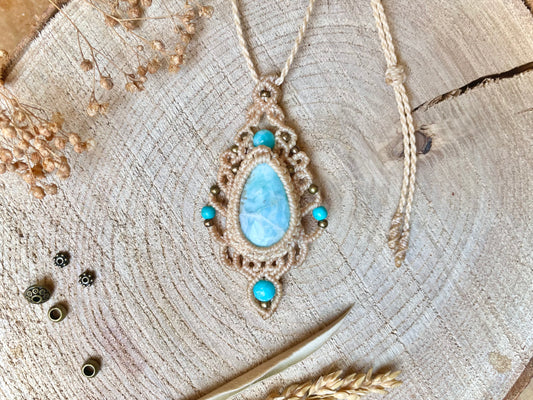 Colgante de Larimar