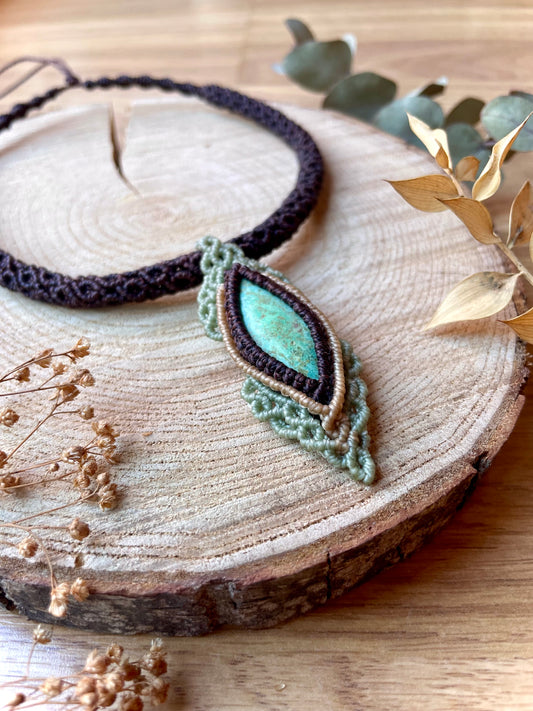 Collar 'Feminidad' con turquesa americana