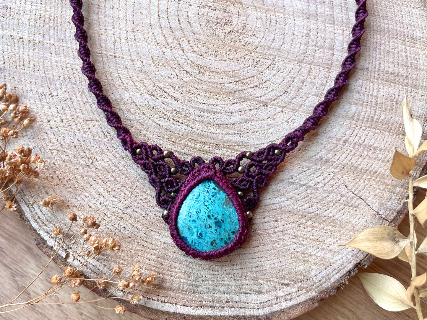 Collares gargantilla con crisocola