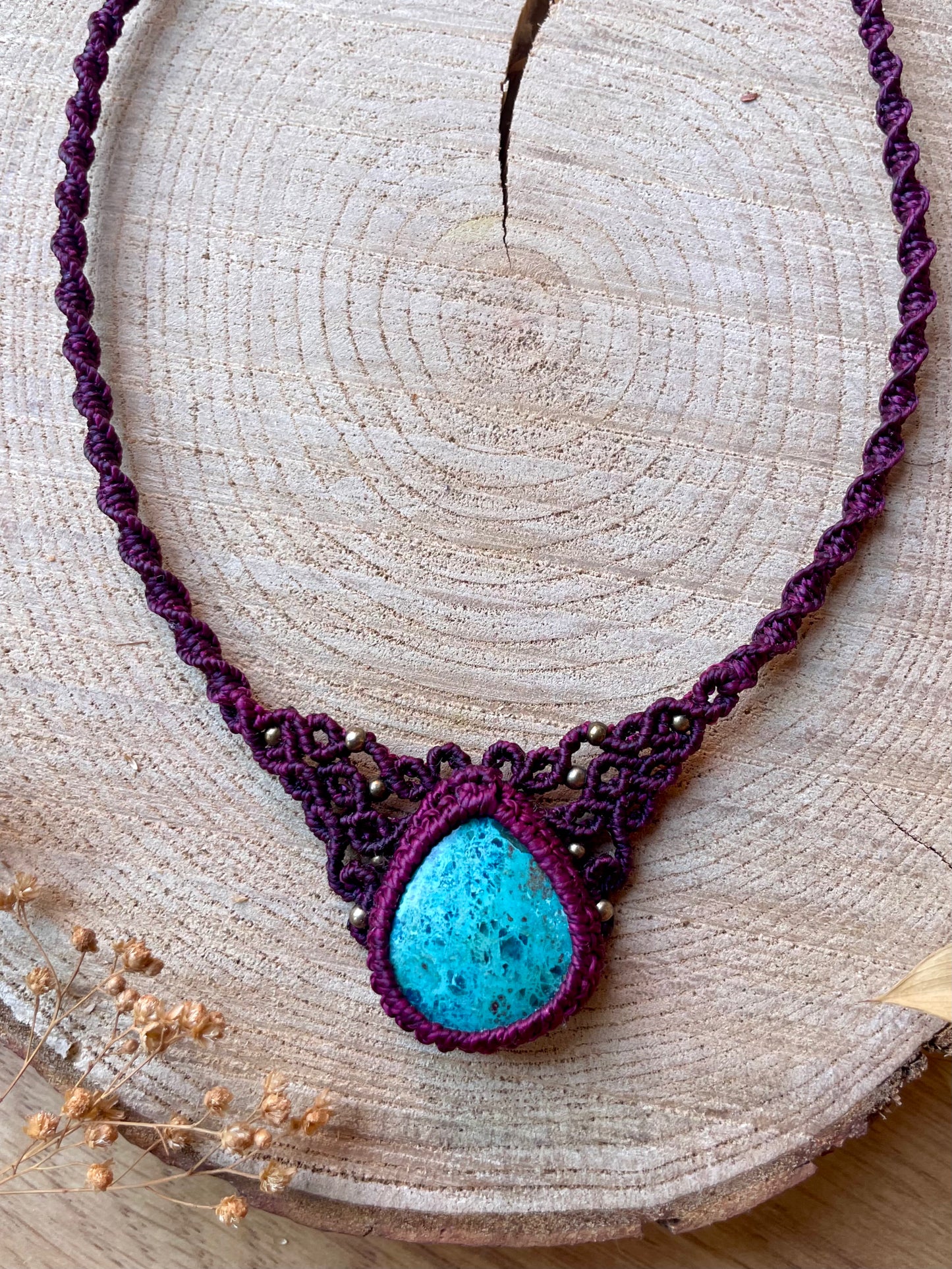 Collares gargantilla con crisocola