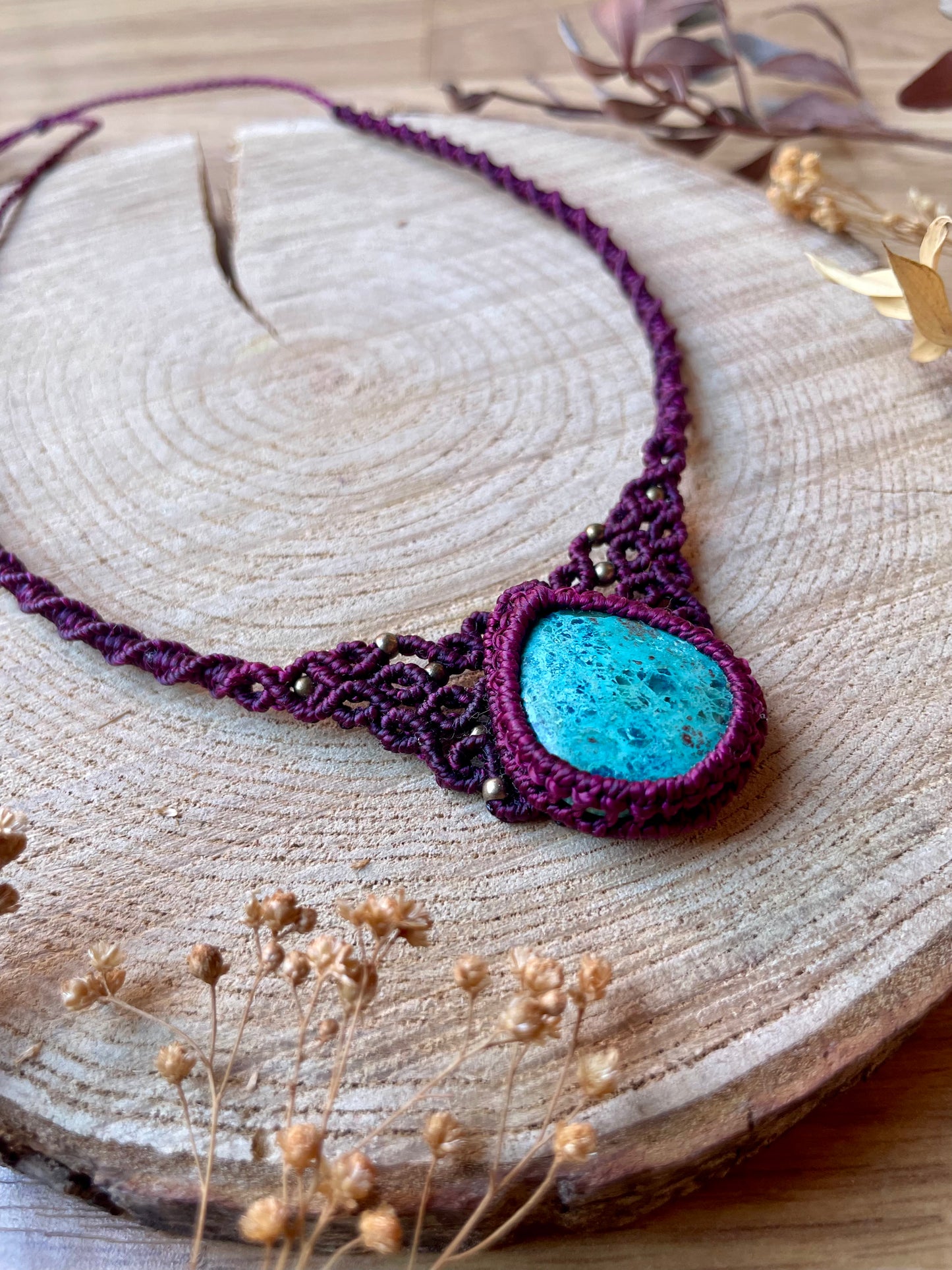 Collares gargantilla con crisocola