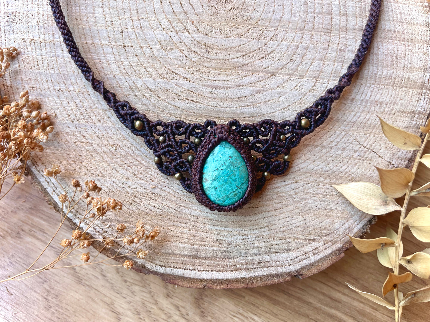 Collares gargantilla con crisocola